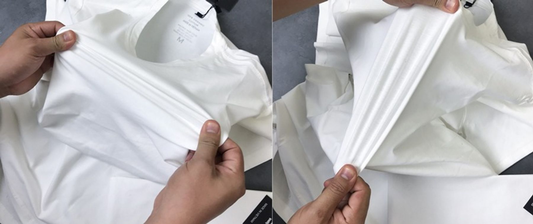 Nguyên nhân áo thun bị giãn