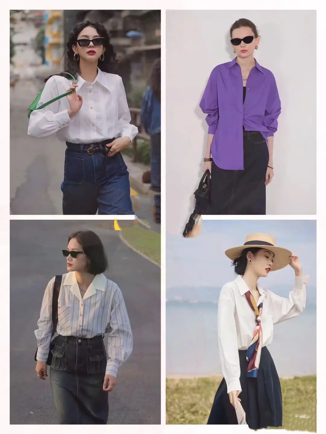 Cách phối đồ với chân váy dài đa dạng