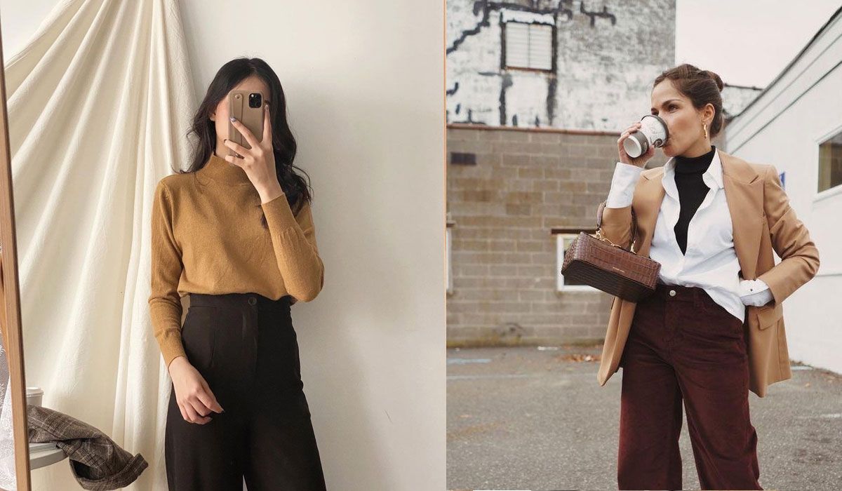 Bật Mí 15+ Cách Mix Đồ Với Áo Len Mongtoghi Sành Điệu 2 Phối áo len mongtoghi với quần âu