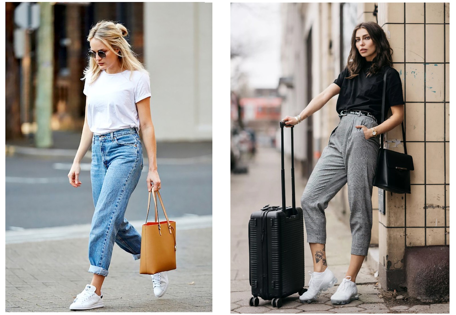 15+ Cách Phối Giày Với Quần Jean Nữ Chuẩn Fashionista 8 Phối giày bệt với quần jean nữ baggy