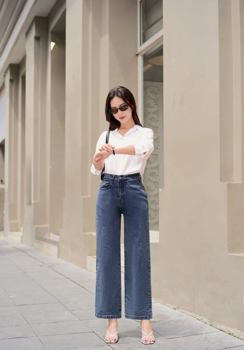 Phối đồ với áo dạ cho người thấp