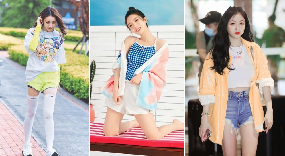 Phối đồ với quần short jean nữ