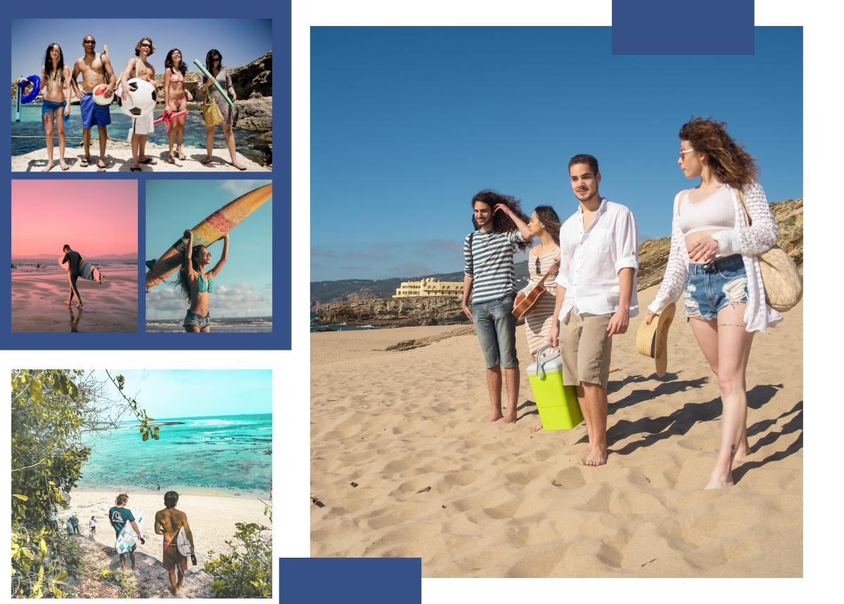 Cách chọn đồ đi biển cho người lùn