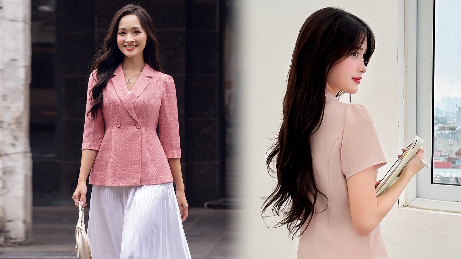 20+ Cách Phối Đồ Với Áo Vest Nữ Thanh Lịch, Sành Đệu 4 Phối đồ với áo vest trắng nữ