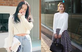 15+ Cách Phối Áo Len Với Sơ Mi Thanh Lịch và Sành Điệu 9 Phối áo len sơ mi đơn sắc