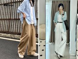 10+ Cách Phối Áo Sơ Mi Với Áo Thun Nữ Sành Điệu 2 Phối áo sơ mi với áo thun nữ và quần jeans