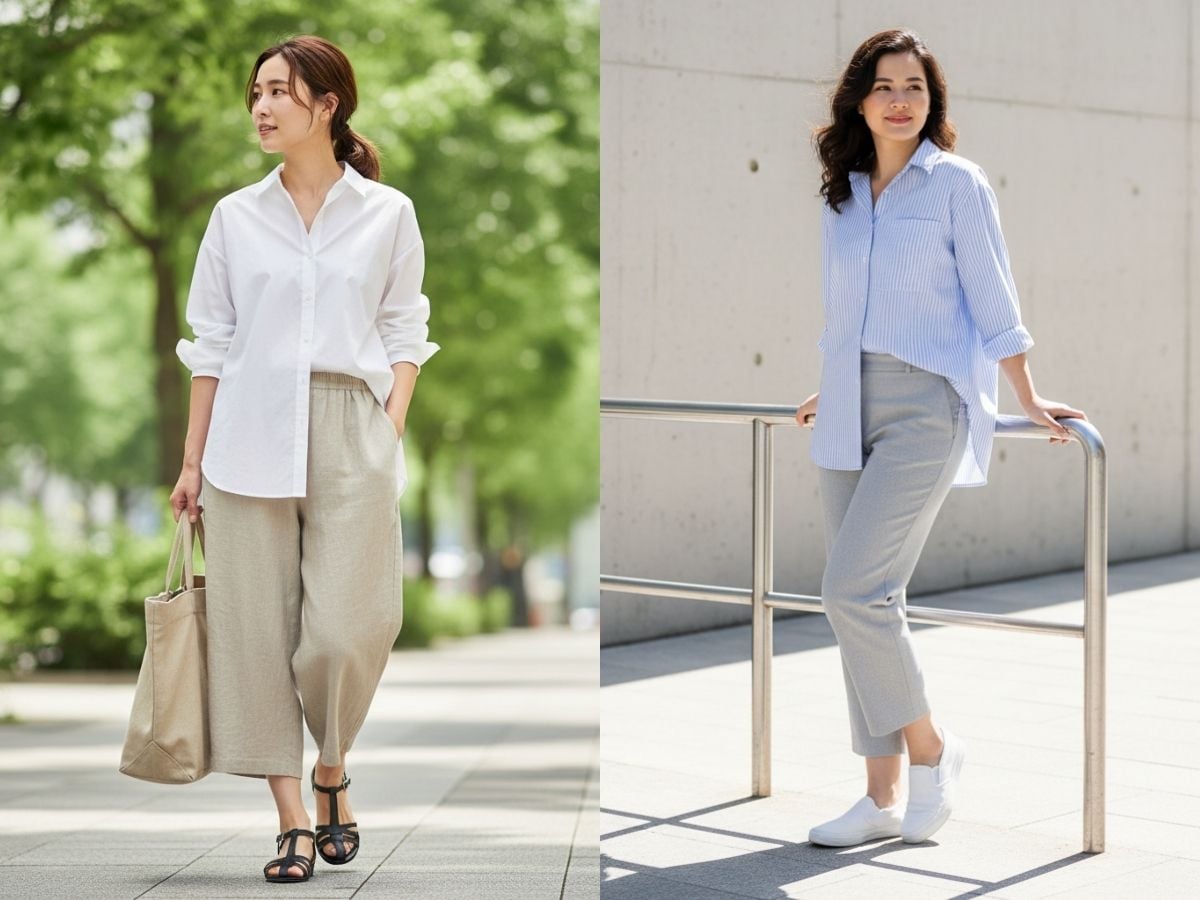 Thời trang cho người béo bụng