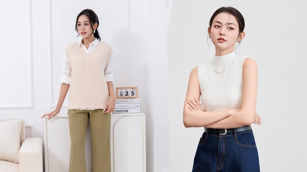 phoi ao gile voi ao thun 1966