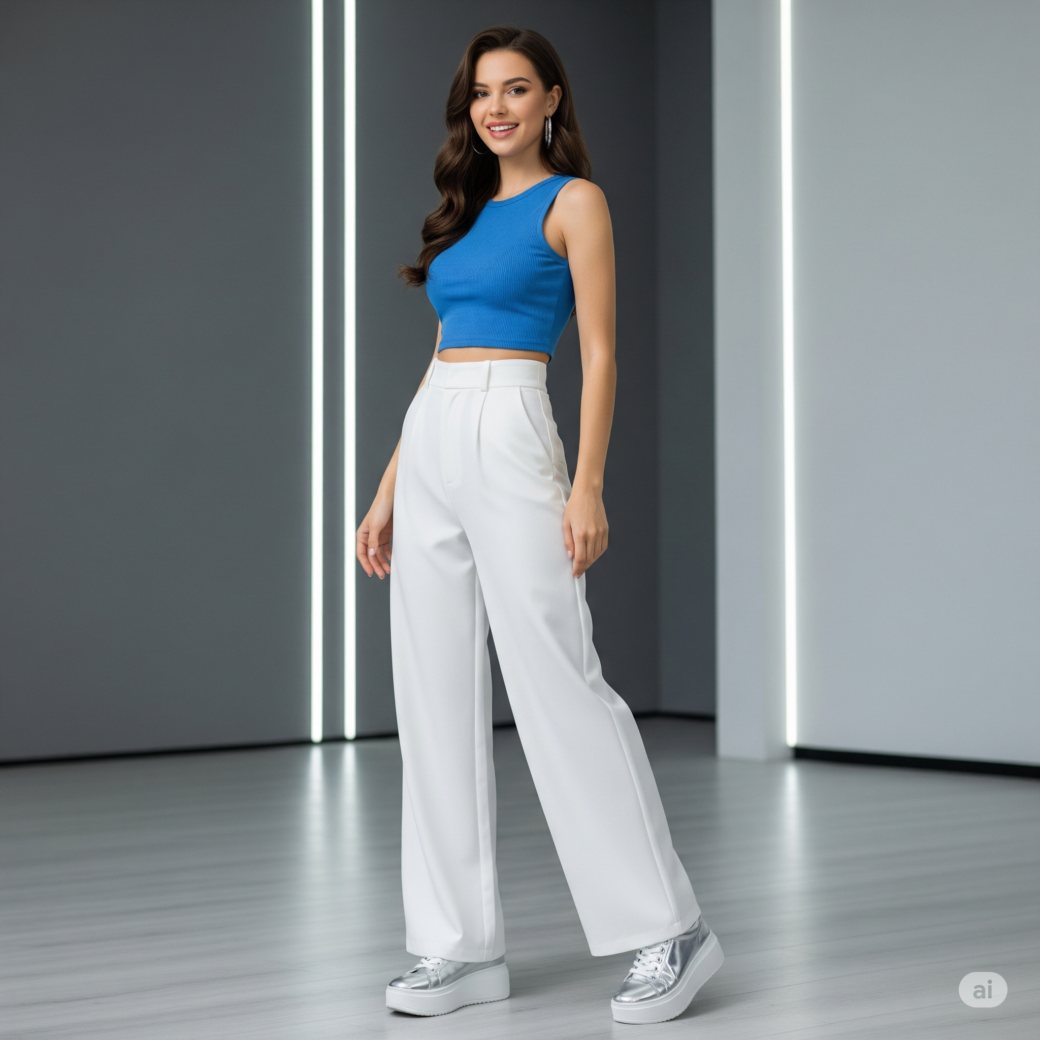 Màu bạc phối với màu gì cho trang phục hàng ngày