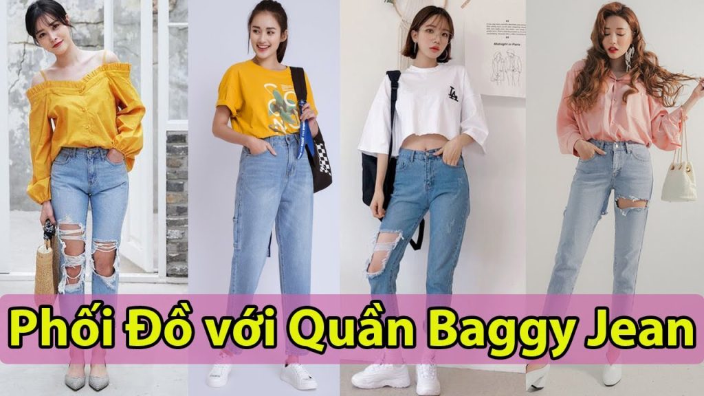 phoi do voi quan baggy jeans nu 2559