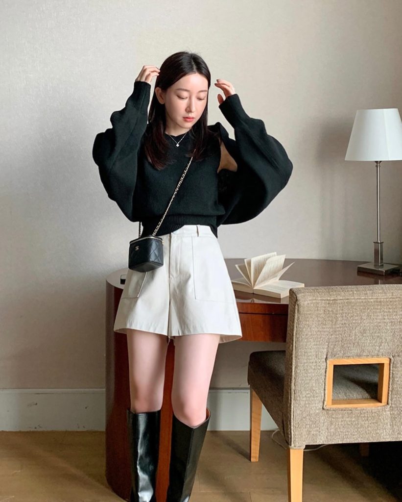 phoi giay voi quan short nu 2630