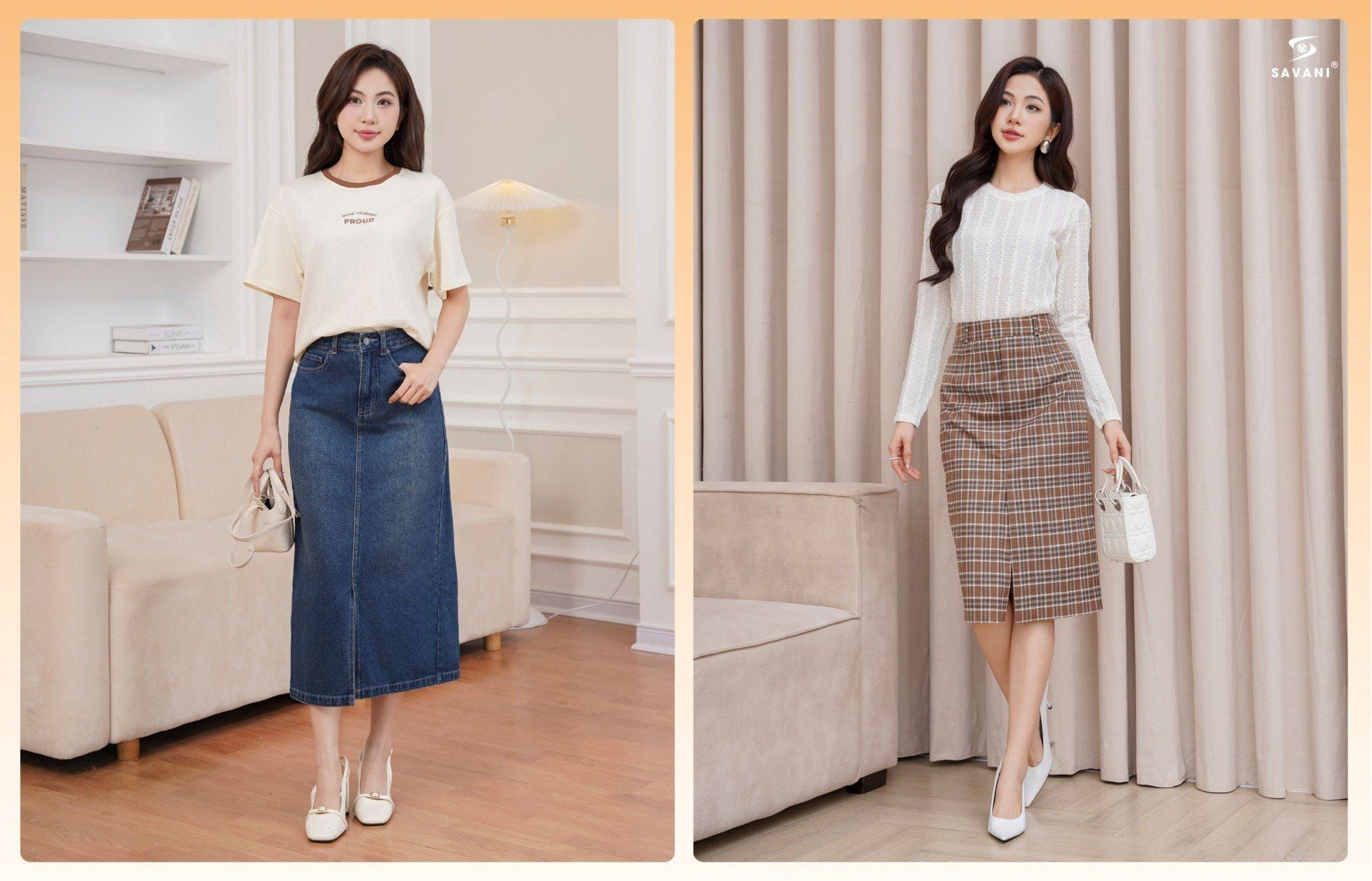 Chân Váy Tầng Dài Phối Áo Gì? 10+ Gợi Ý Hack Dáng 6 Chân váy tầng dài phối áo len