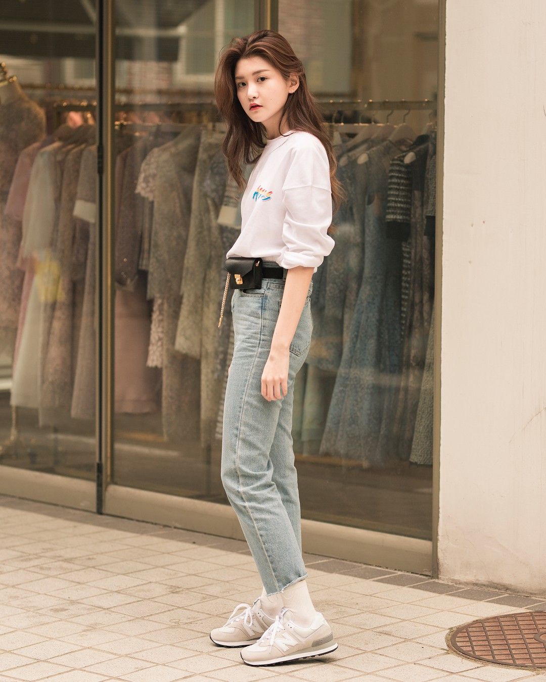 Phối Đồ Basic Nữ 15+ Cách Mix Match Cực Sành Điệu 2 Phối đồ nữ đơn giản