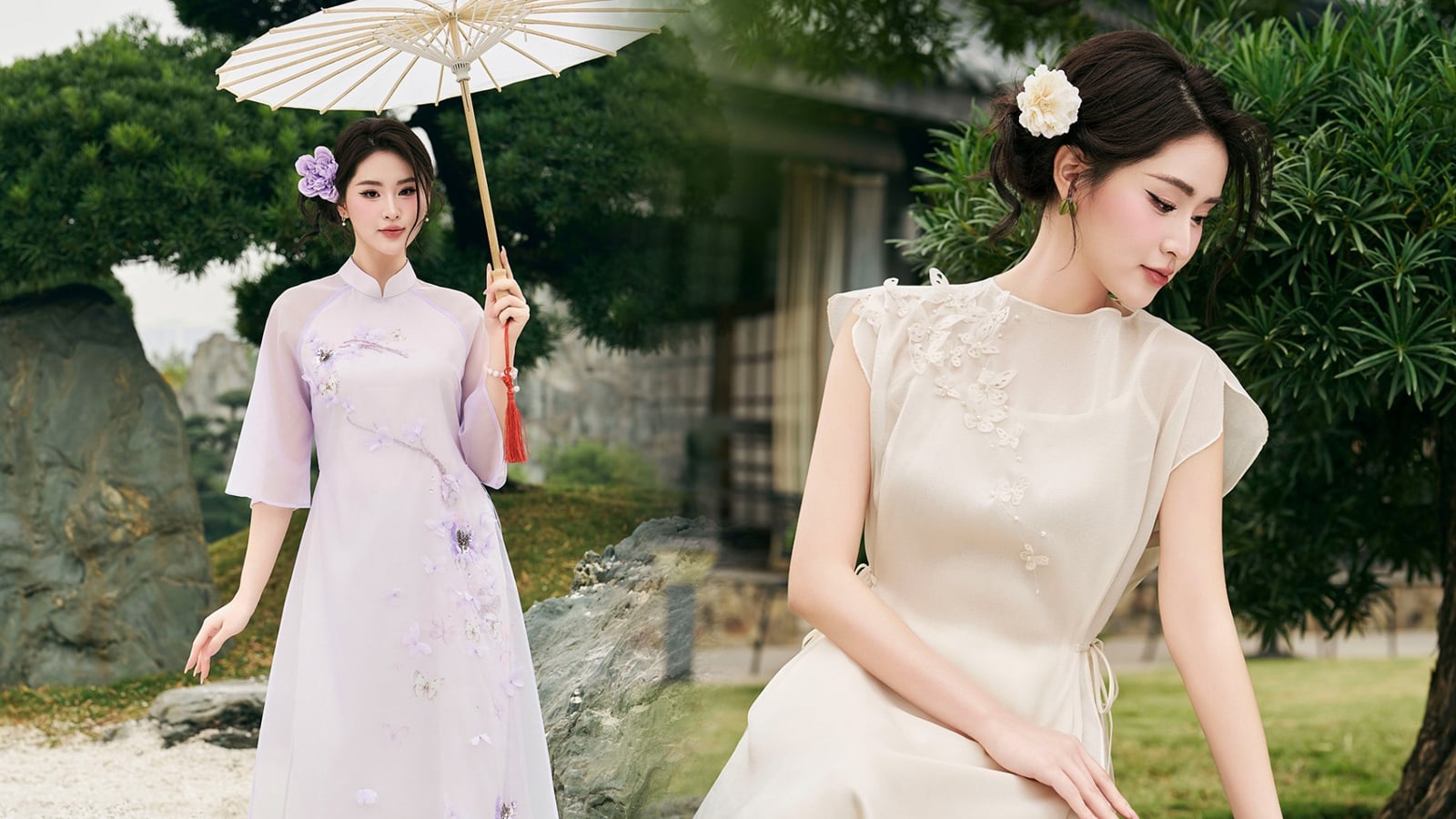 Cách che khuyết điểm khi mặc áo dài truyền thống