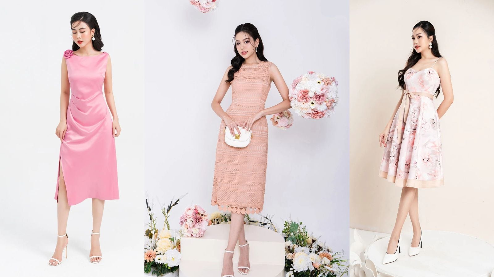 Trang phục đi đám cưới cho nữ lùn