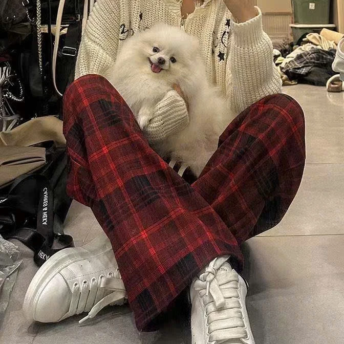 Mẫu quần nỉ nữ ống rộng đẹp 2026