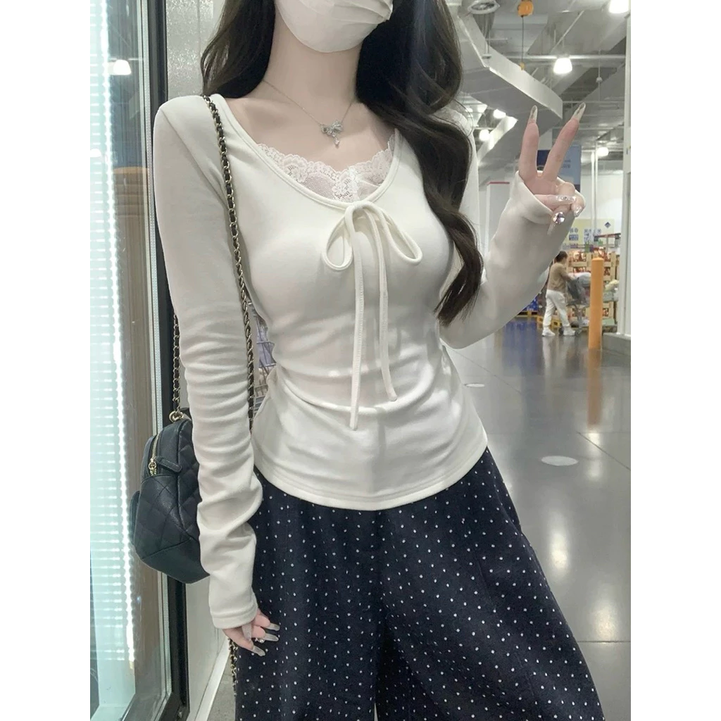 Áo Thun Trắng Nữ Cocolu Cao Cấp 100% Cotton Supima Bền Đẹp