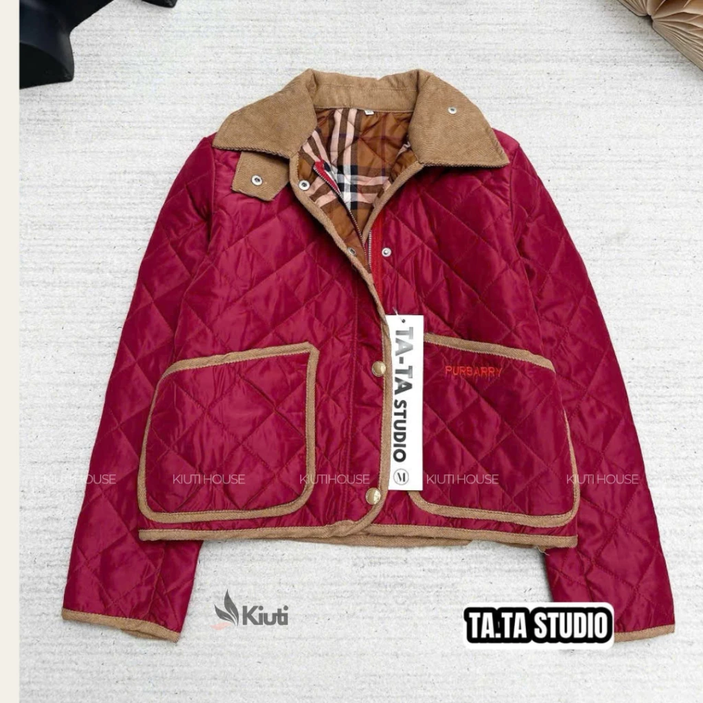 áo phao nữ dáng ngắn quảng châu