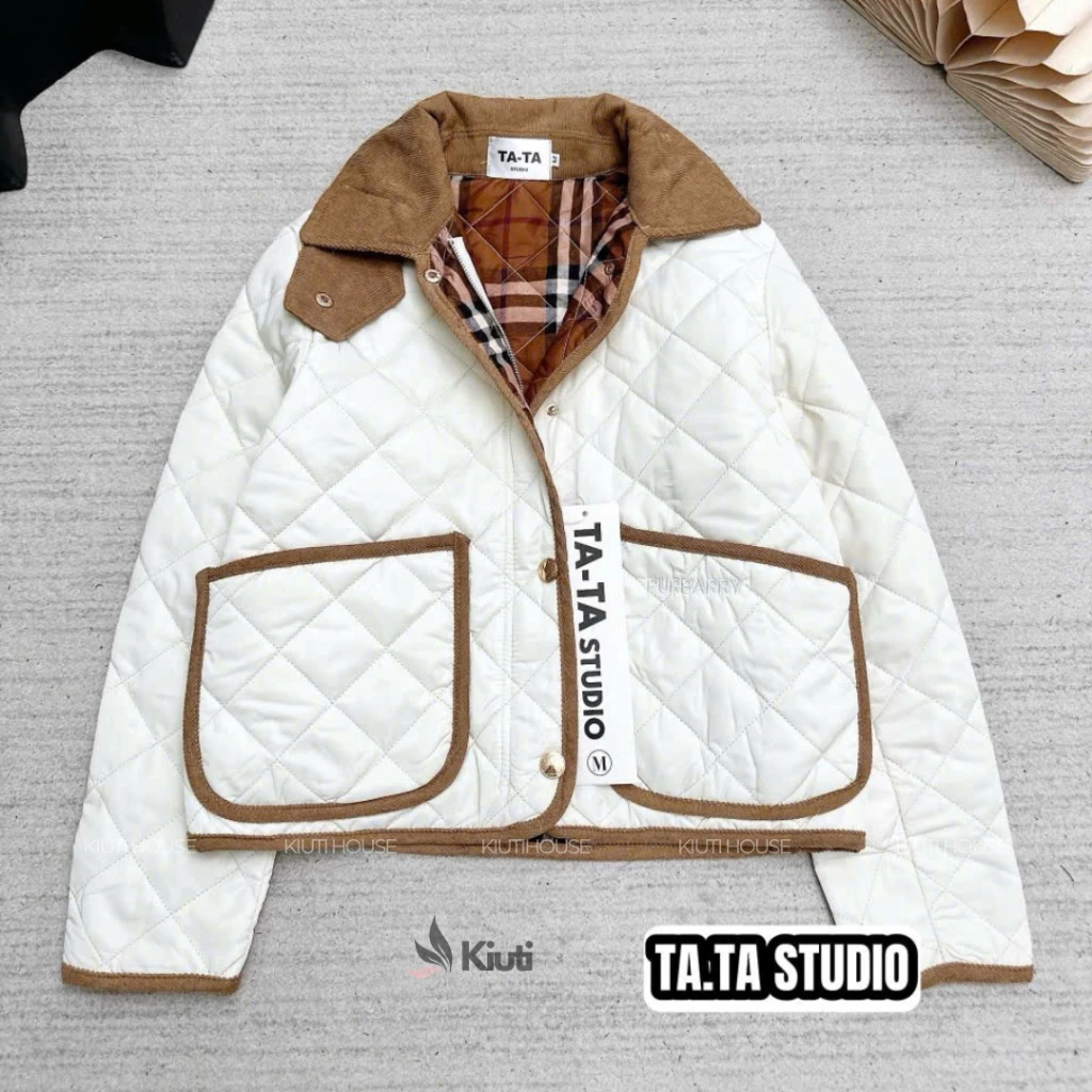 áo phao nữ dáng ngắn quảng châu