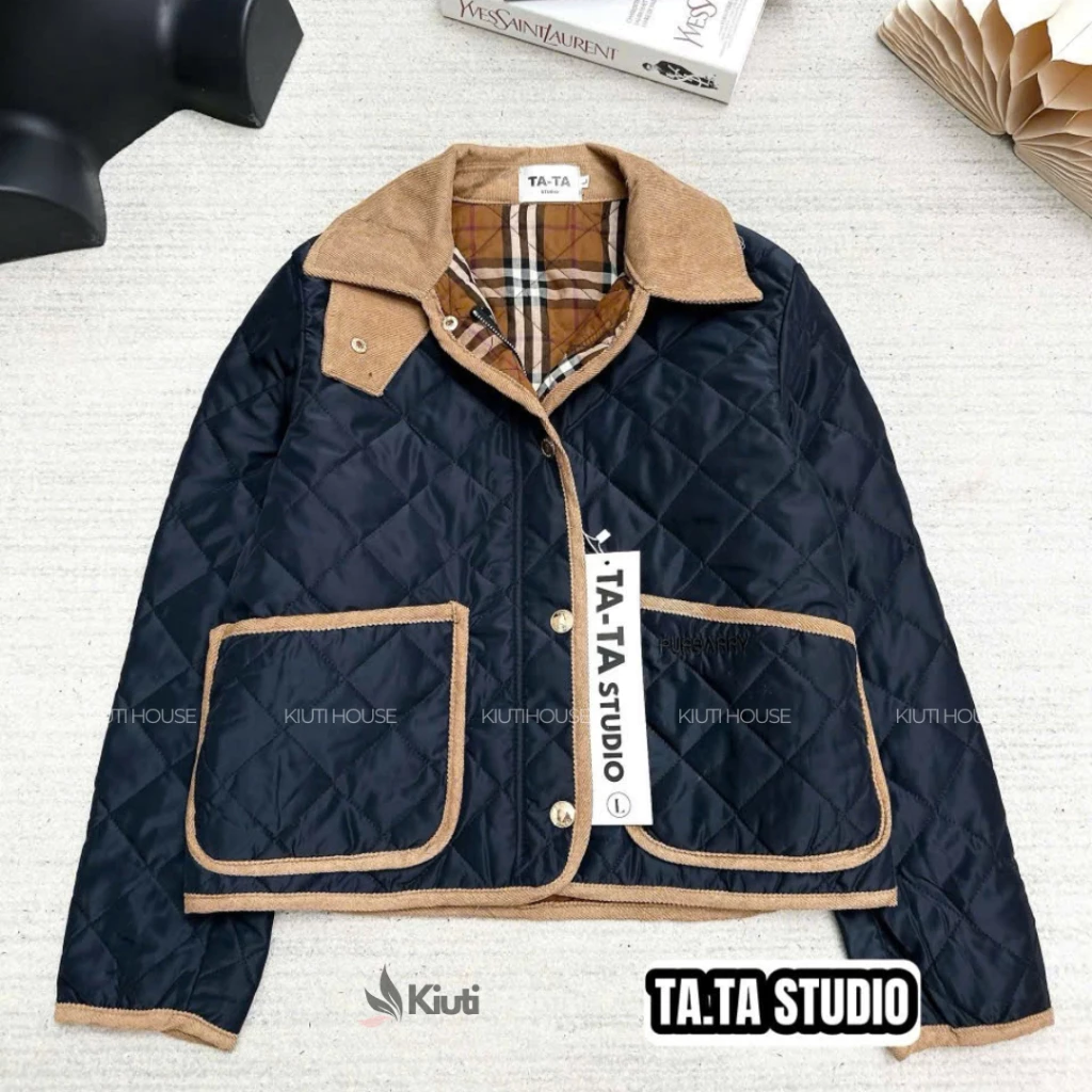 áo phao nữ dáng ngắn quảng châu