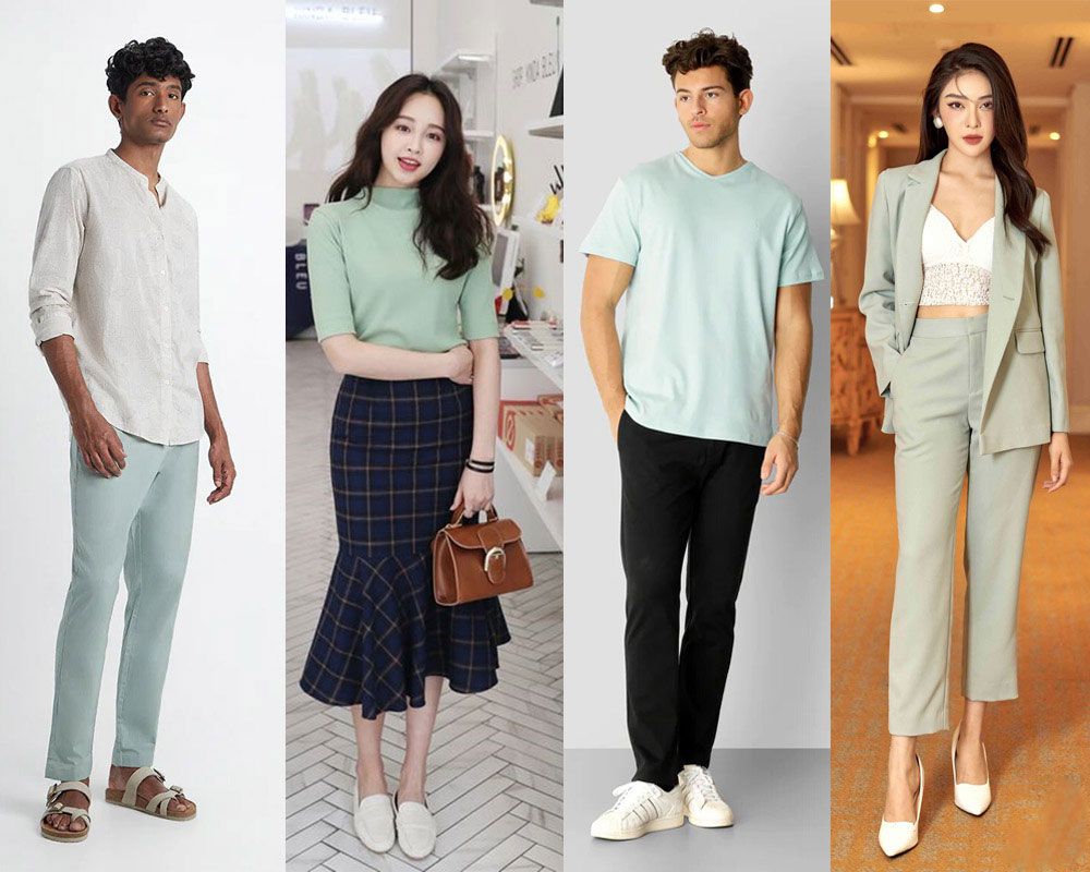 Màu Xanh Lam Phối Với Màu Gì? 11+ Công Thức Phối Đồ Sành Điệu 1 Màu xanh lam phối với màu trắng