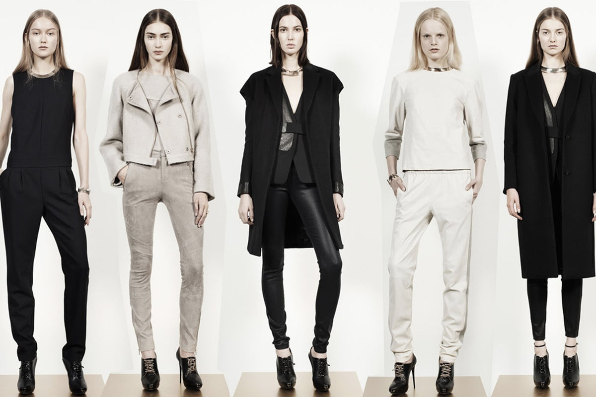 Phối đồ phong cách minimalism nữ