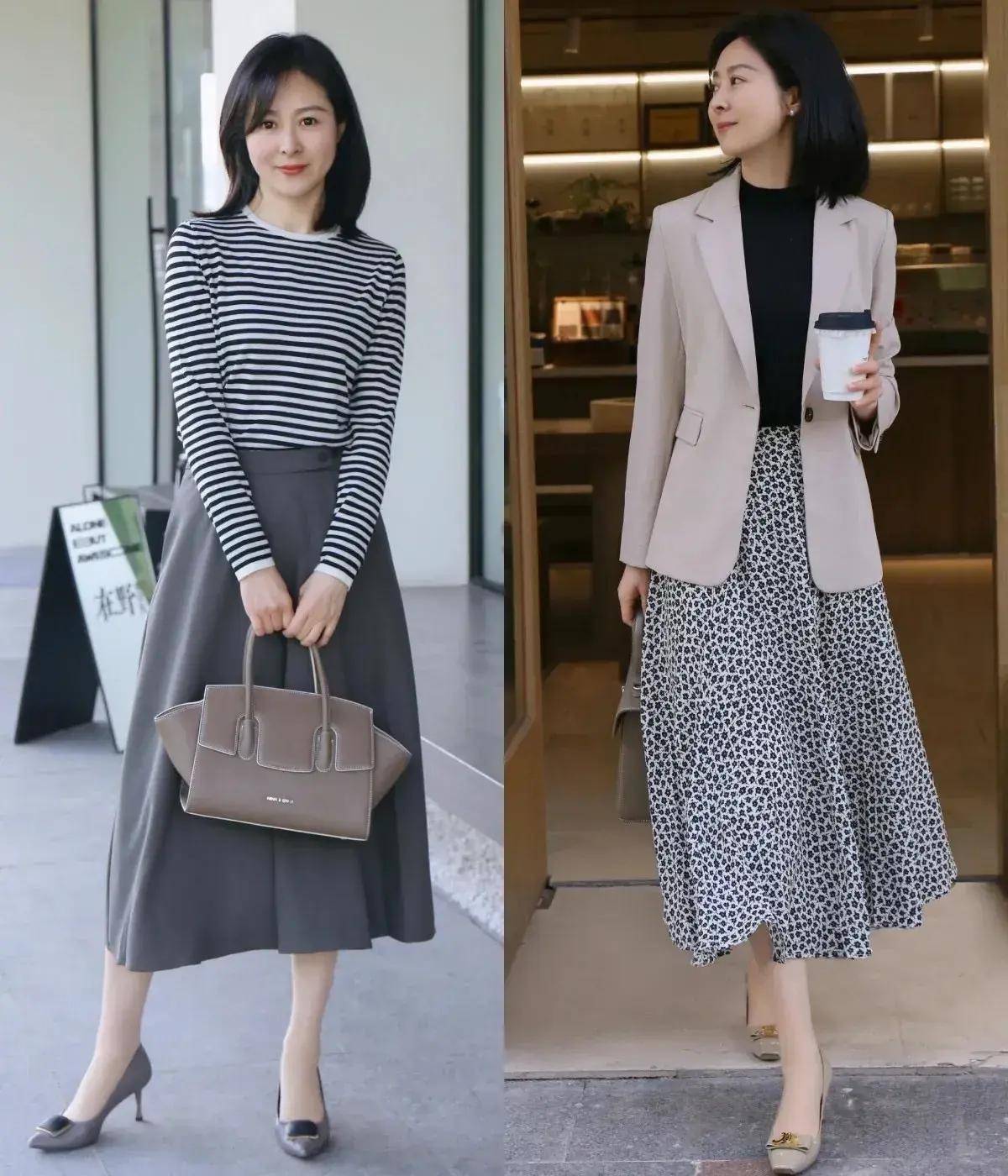 30+ Cách Phối Đồ Cho Người Trung Niên Nữ Sang Trọng Trẻ Trung 5 thời trang dạo phố cho tuổi 40