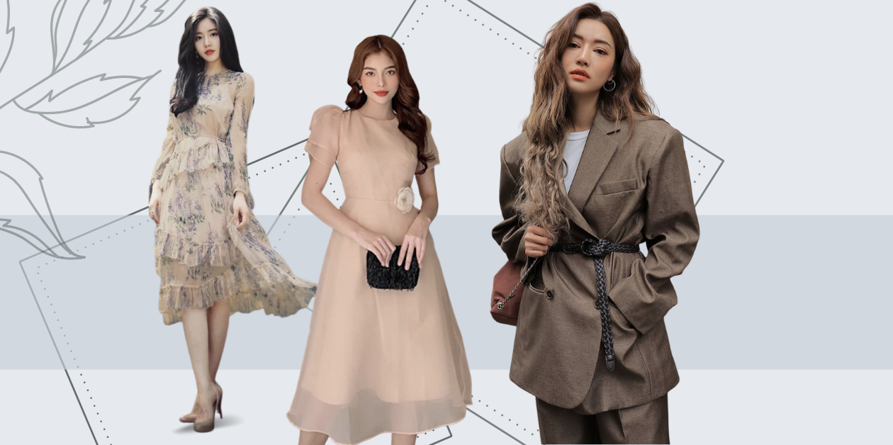 trang phục dự tiệc công ty