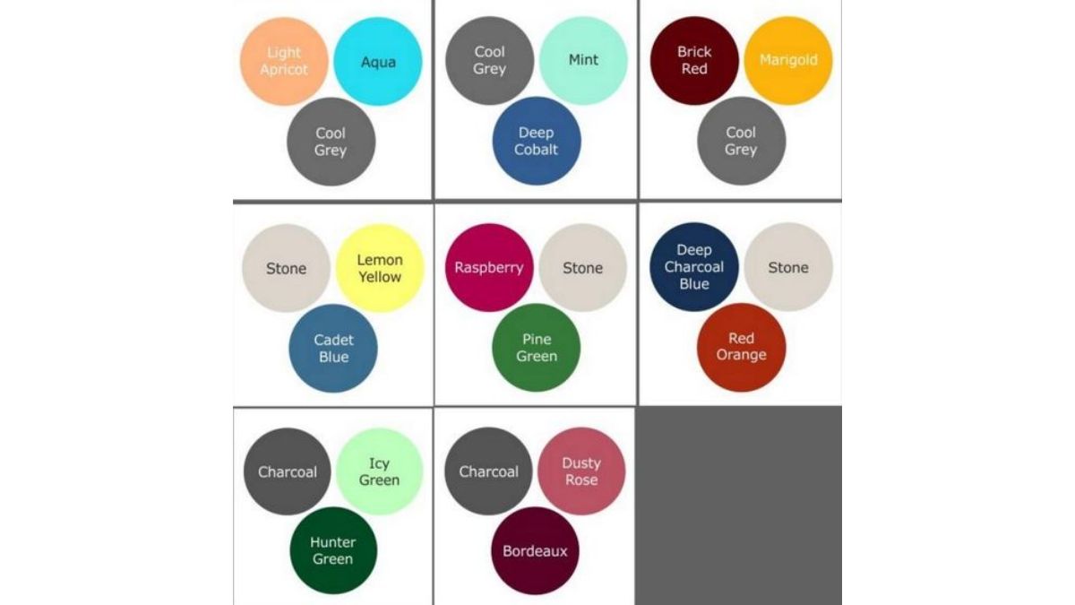 Cách phối màu quần áo nữ