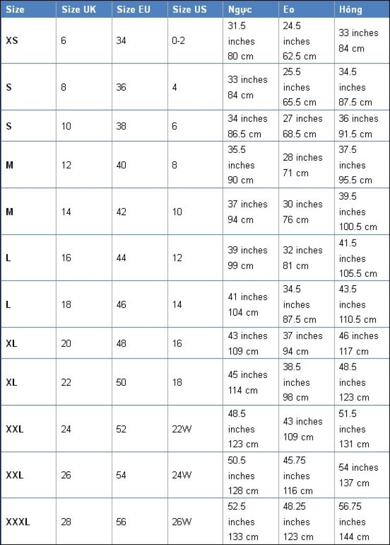 Nữ 60kg mặc size gì? Cẩm nang chọn đồ tôn dáng nhất 2 cách chọn size quần nữ