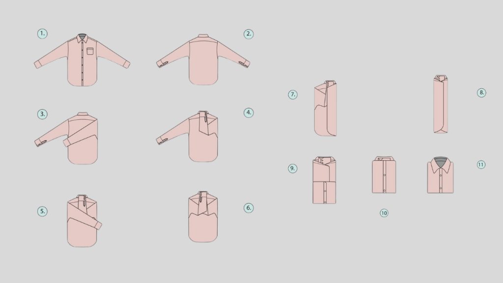 7 Cách Gấp Quần Áo Đi Du Lịch Không Bị Nhăn Cực Dễ 23 cach gap quan ao di du lich khong bi nhan 2