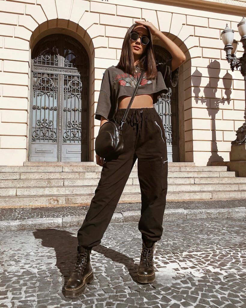 Cách phối đồ với combat boots