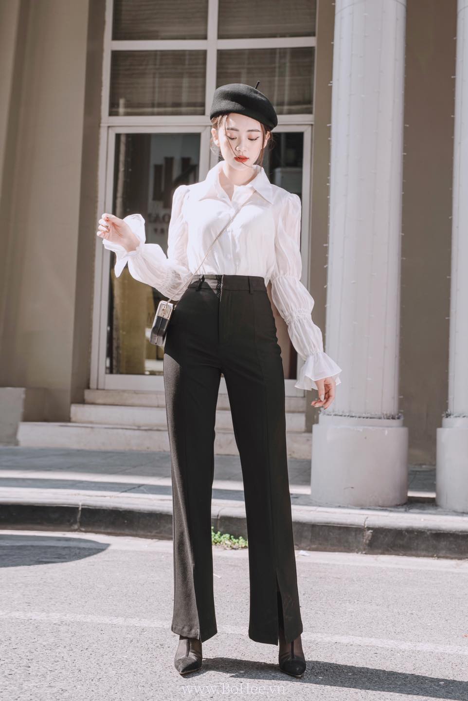 20+ Cách Phối Đồ Với Quần Âu Nữ Sành Điệu Như Stylist 5 Cách phối đồ với quần âu nữ ống rộng