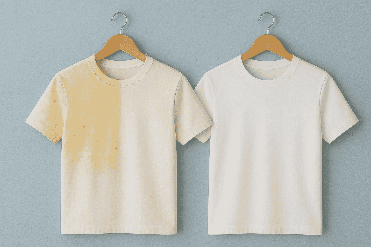 tẩy áo trắng bị ố vàng bằng giấm