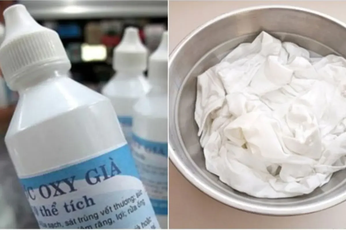 cách tẩy áo trắng bị ố vàng lâu ngày