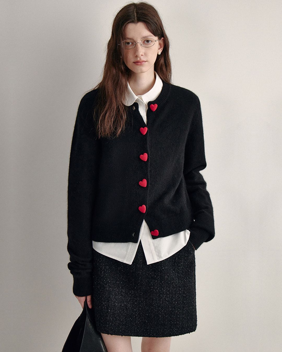 cách mặc áo cardigan đẹp