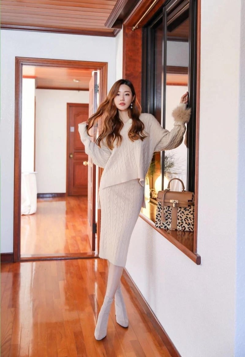 15+ Cách Phối Đồ Với Váy Len Body Dài Sành Điệu Tôn Dáng 7 Cách phối đồ với váy len body dài cho người thấp bé