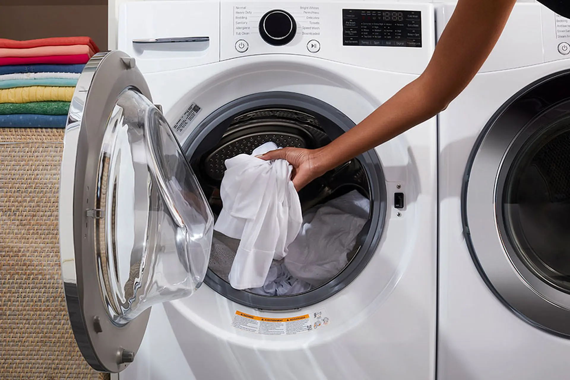 Cách giặt đồ trắng bằng máy giặt