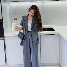 phối đồ với gile vest nữ