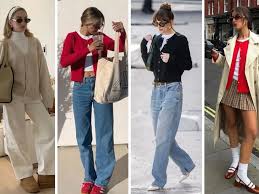 Cách phối áo cardigan dáng dài