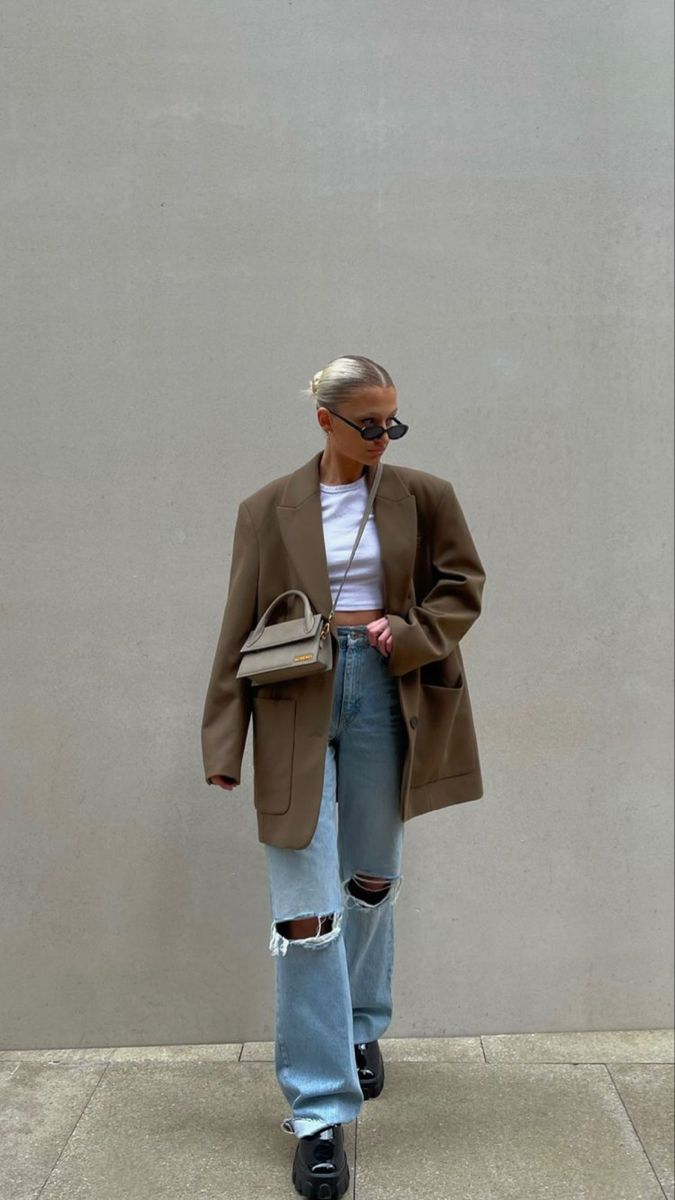 Phối đồ blazer ngầu