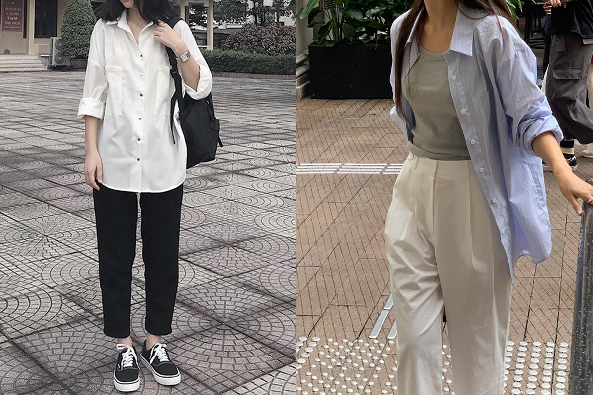 Outfit đi thuyết trình cho sinh viên nữ