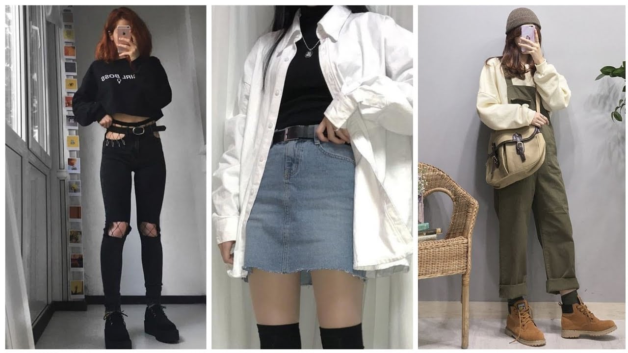 Phối đồ ngầu nữ với áo khoác da
