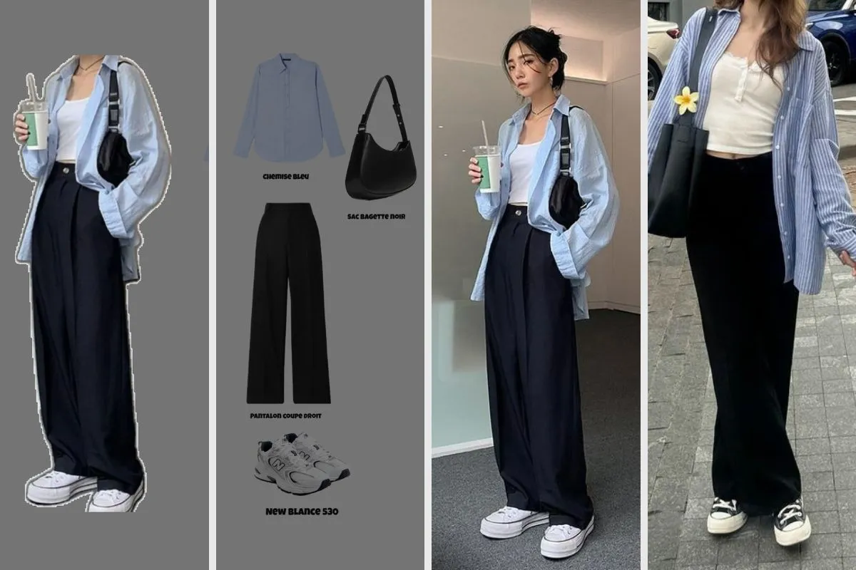 Phối đồ đi học mùa thu cho sinh viên nữ