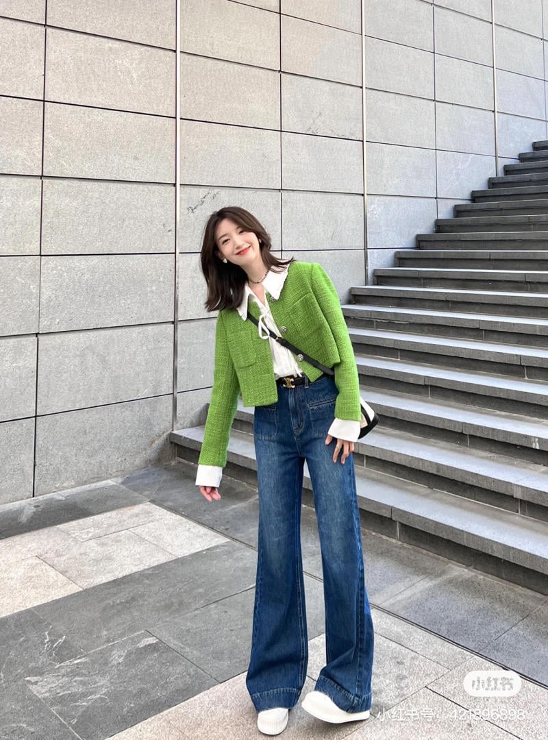 Bí Quyết Phối Đồ Thu Đông Nữ Đẹp Cho Mọi Vóc Dáng 3 Cách phối đồ với blazer nữ mùa đông