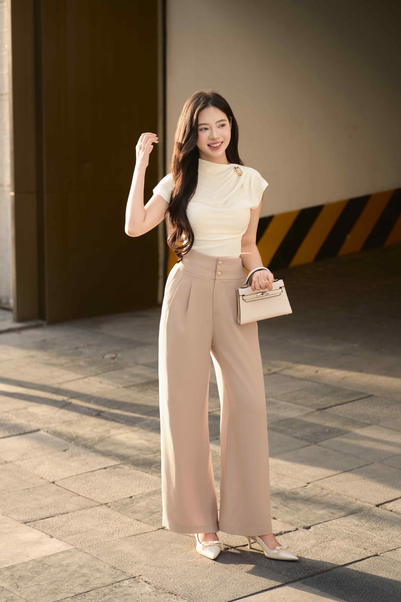 Quần tây nữ cho người thấp