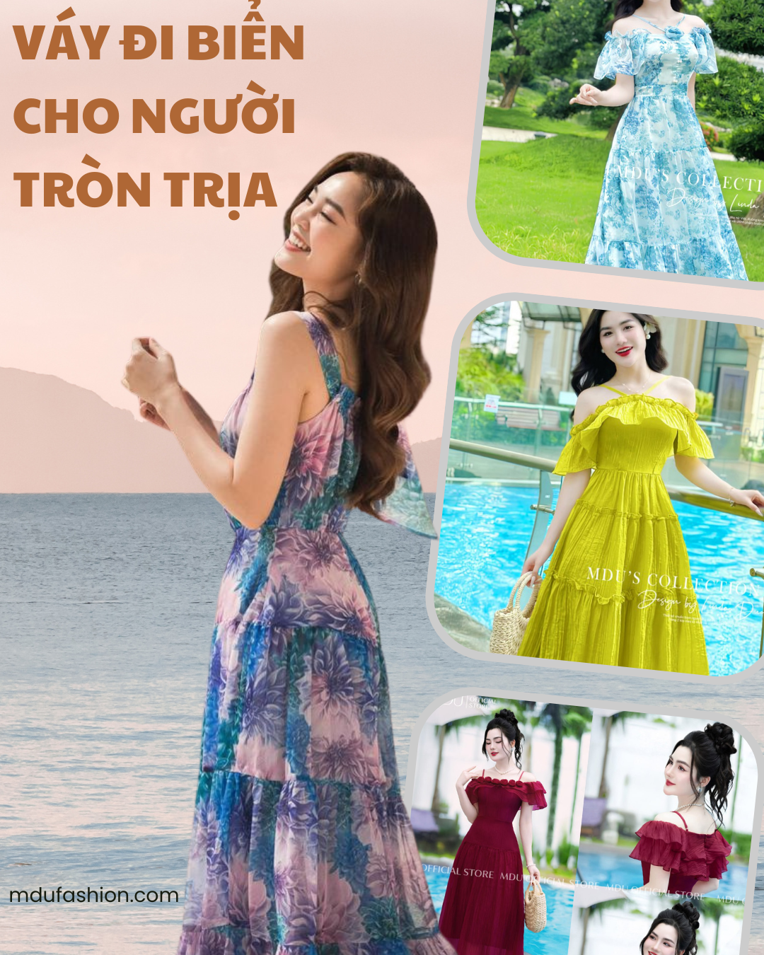 Bí Quyết Chọn Váy Maxi Đi Biển Cho Người Béo Tự Tin Tỏa Sáng 2 Váy maxi đi biển cho người tròn trịa