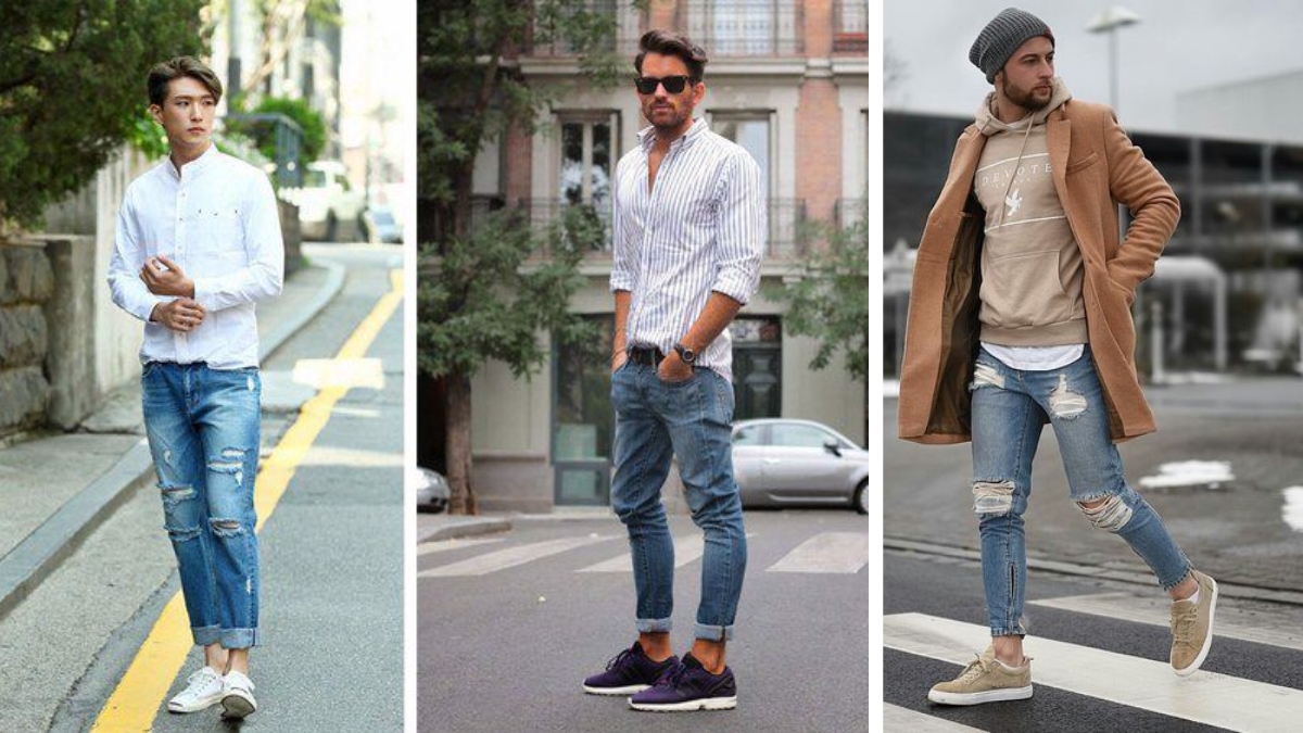 quần jean mang boots nam