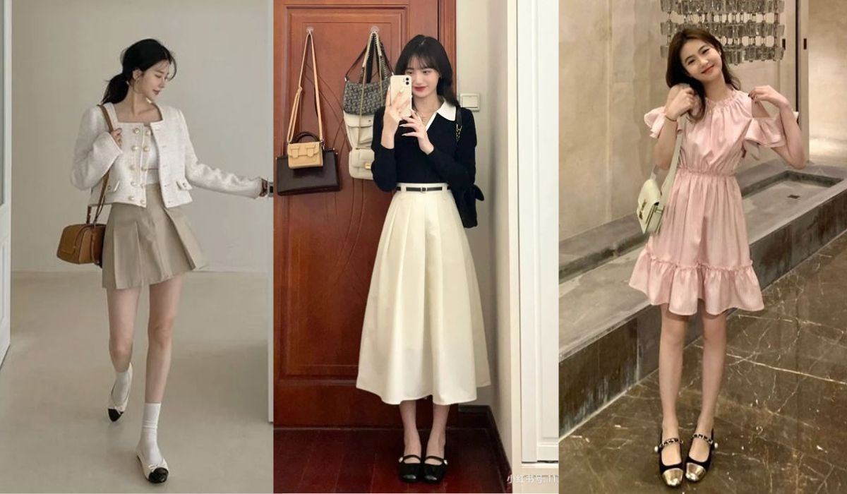 15+ Cách Phối Đồ Với Giày Búp Bê Hack Dáng, Sành Điệu 3 Phối đồ với giày búp bê và quần jeans