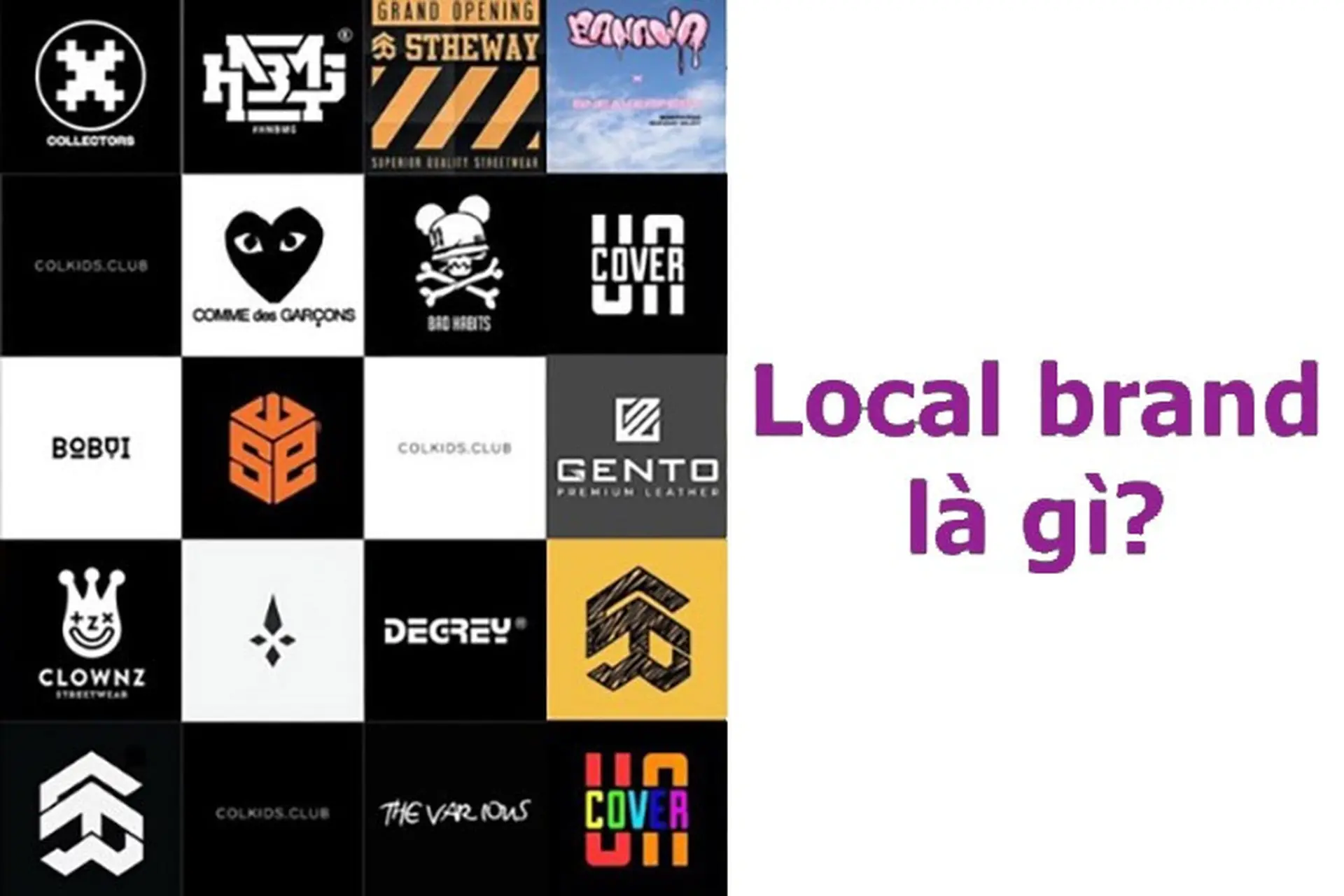 Các local brand nổi tiếng tại Việt Nam